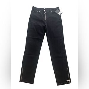 THE KOOPLES High-rise slim-leg stretch-denim jeans